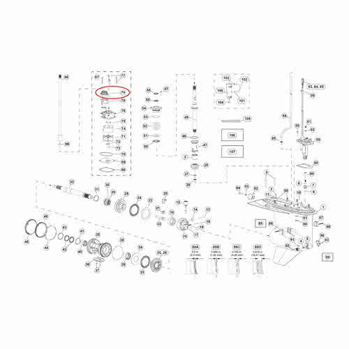 Impeller Housing Adapter up Evinrude G2 BRP