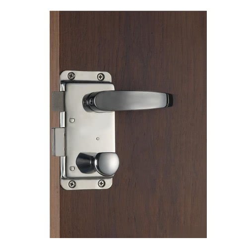 Handleless lock, handle with knob internal lock and Yale external key