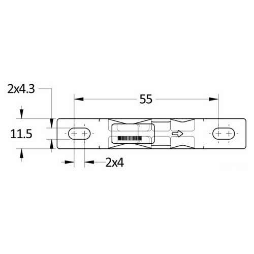 Chiusura a spinta con gancio Grabber