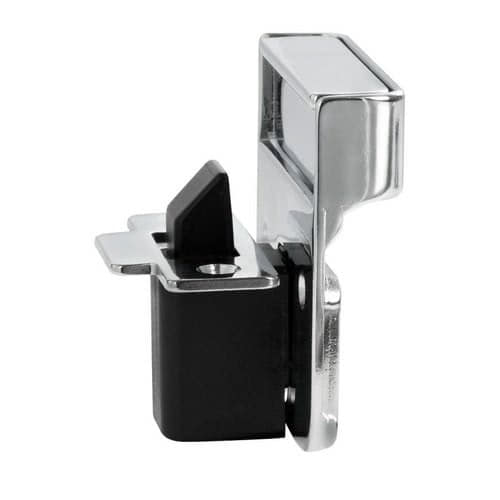 Recess fit lock for doors and drawers