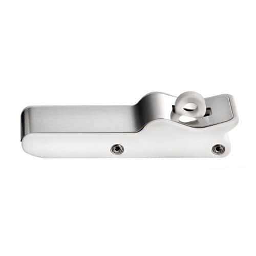Locker anti-vibrating lock with stainless steel cover