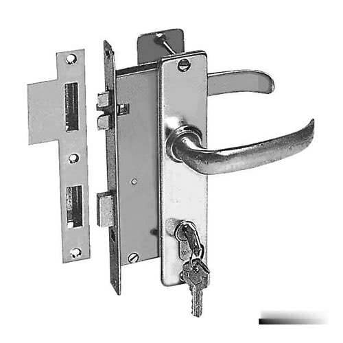 Recess-fit lock