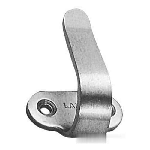 Moulded stainless steel hook