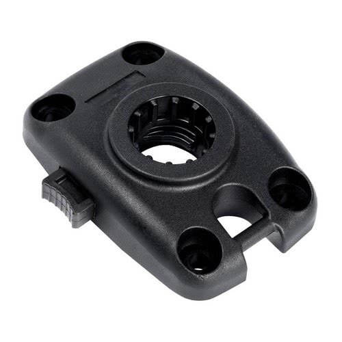 High-strength nylon fishing rod holder with base