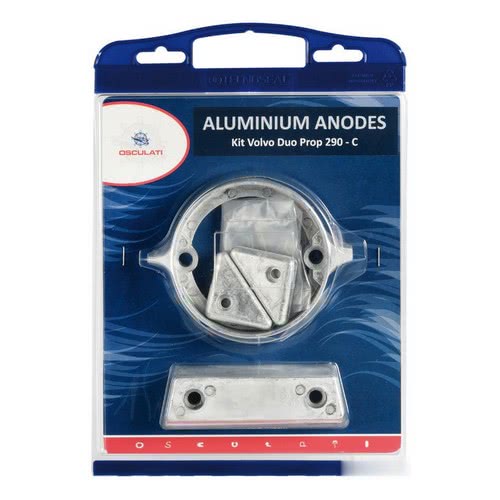 Anode kit for Volvo engines, interchangeables with the original ones