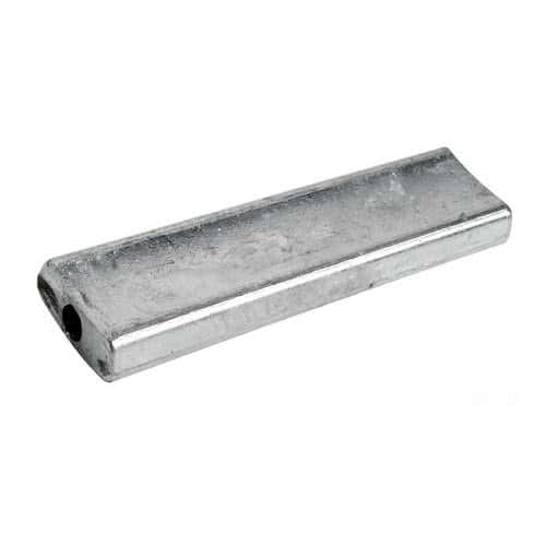 Zinc plate with 104x28-mm passing-through hole