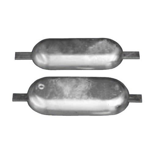 Magnesium anode to be welded