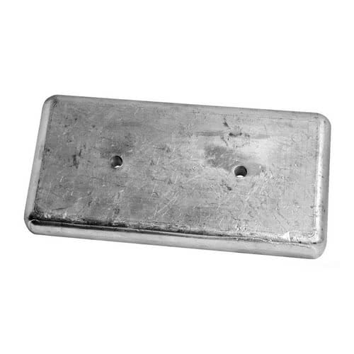 Anodes for bolt mounting