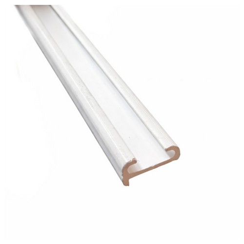 Profilo parabordo in materiale plastico rigido duralene con inserto in PVC flessibile