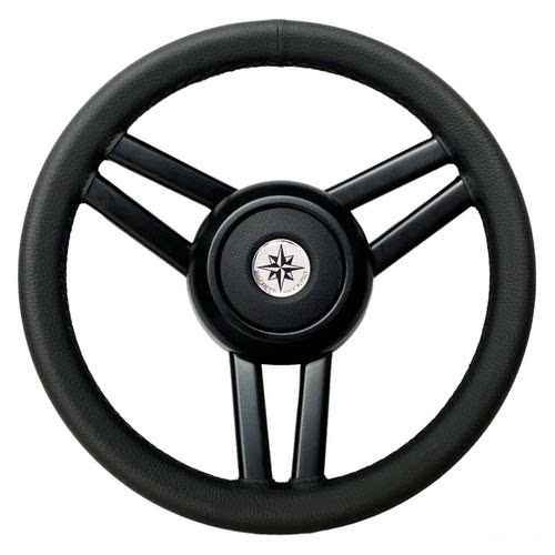 Ghost black steering wheel