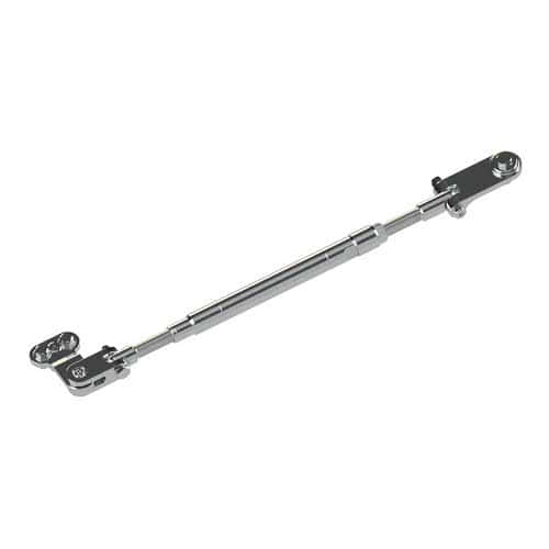 Coupling rod for outboard engine with hydraulic steering