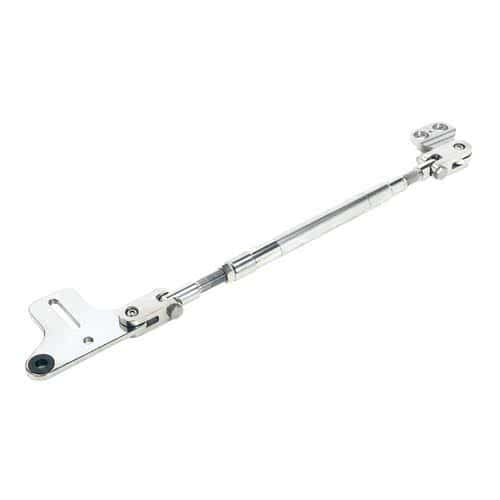 Coupling rod for outboard engine with hydraulic steering