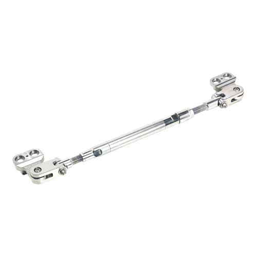 Coupling rod for outboard engine with hydraulic steering