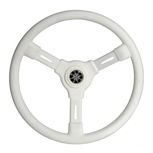 Steering wheels fitted with anatomically designed hand grip