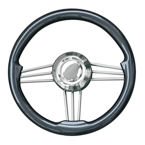 Mirror polished SS steering wheels