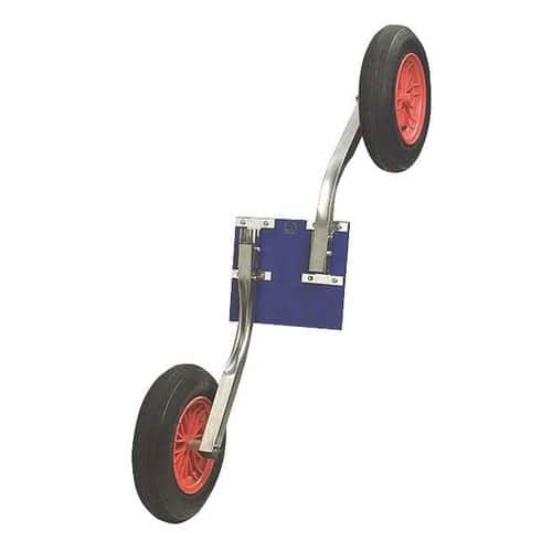 Dinghy transom wheels - FOLDING TYPE