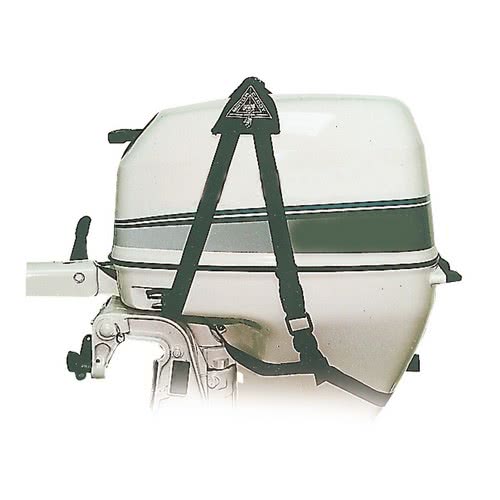 Lifting harness for outboard engines