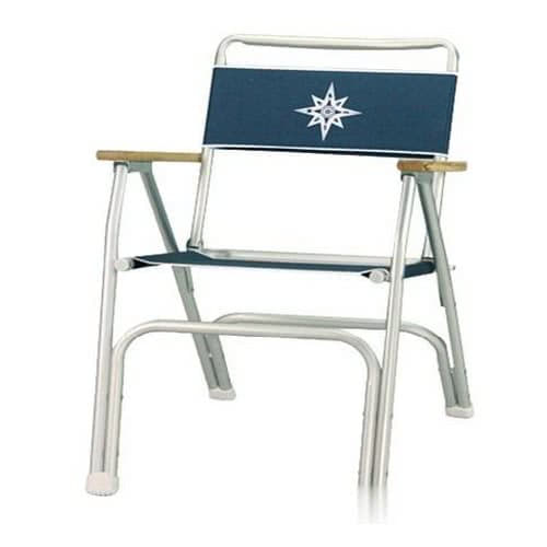 Anodized aluminium folding chair