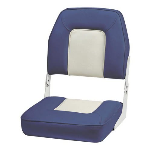 De Luxe seat with foldable backrest