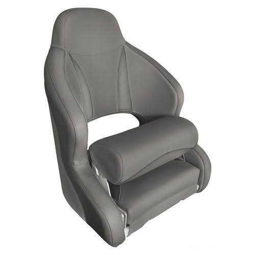 Sedile anatomico imbottito con flip up H52