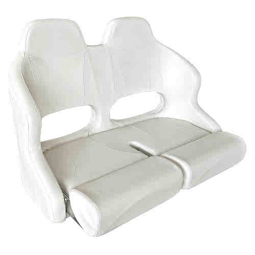 Doppio sedile anatomico imbottito con flip up H99