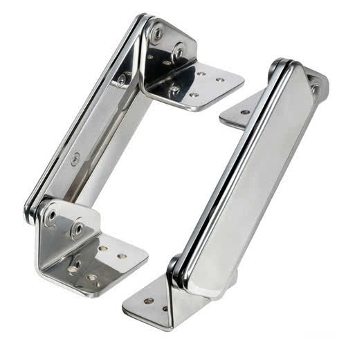 Coppia di cerniere con cover per sedile