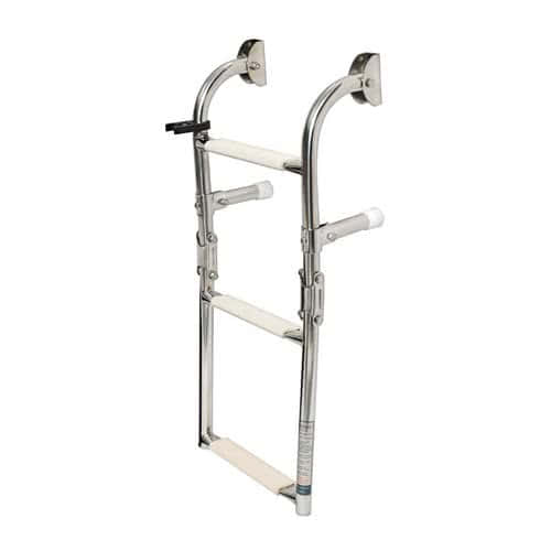 Foldable ladders wall-mounting