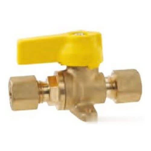 Shut-off valve with fixing plate