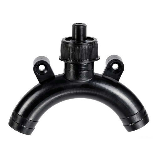 Polypropylene U-trap for toilet units