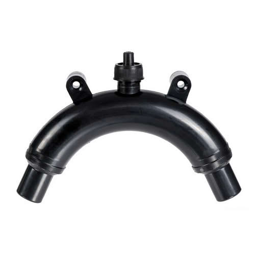 Polypropylene U-trap for toilet units