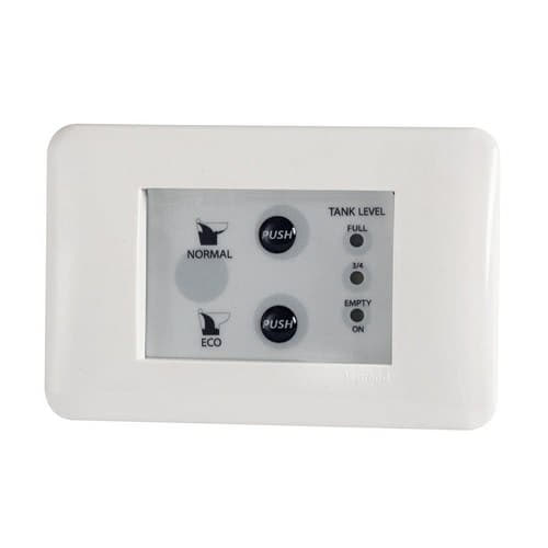 Toilet unit control panel