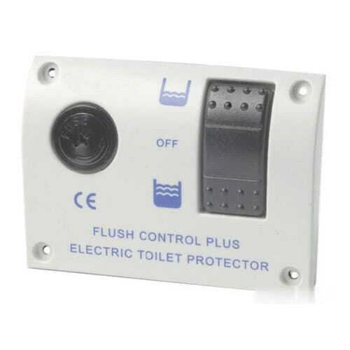 Electric control panel, universal size for electric toilets