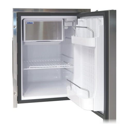 ISOTHERM refrigerator with stainless steel panel - clean touch