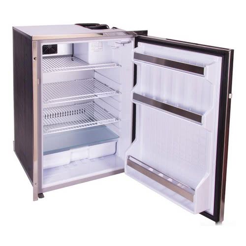 ISOTHERM 130-l refrigerator with stainless steel front panel