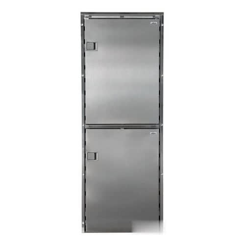 ISOTHERM refrigerator with stainless steel front panel - double compartment