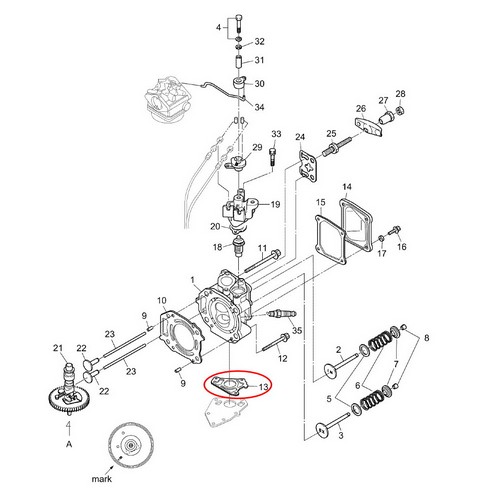 Exhaust Cover Gasket