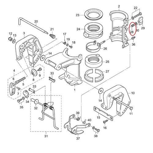 Friction Spring Evinrude BRP