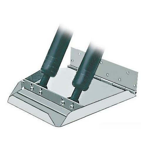 Pair of HS series trim tabs suitable for hulls over 40-knot speed