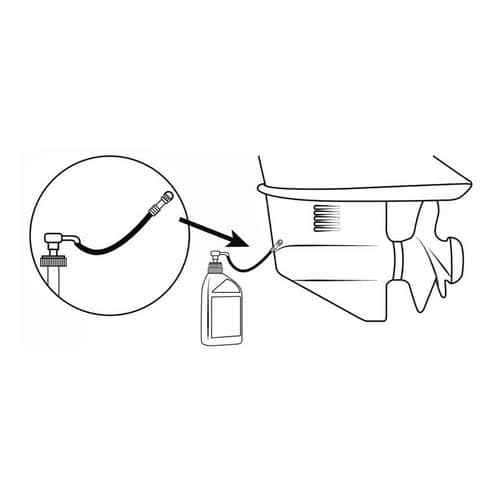 Lower unit gear oil pump Osculati 65.116.20 Nautica Basile
