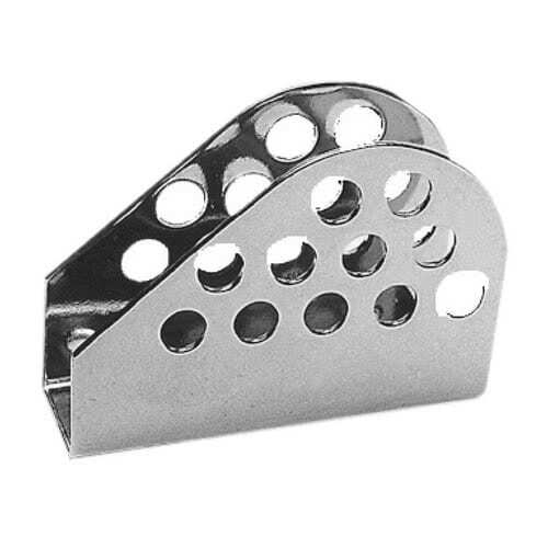 Stainless steel forestay adjuster plate Via