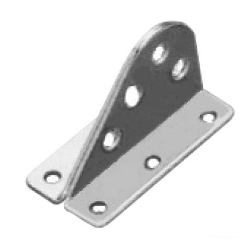 Forestay plate made of stainless steel