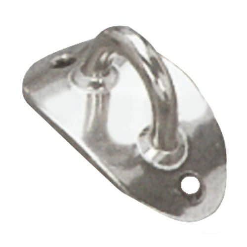 Hook on horizontally curved plate