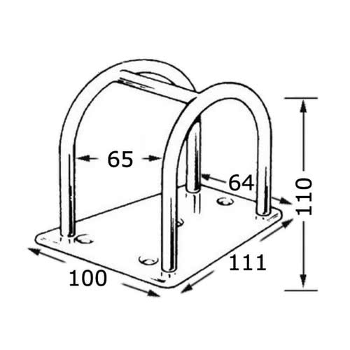 Spinnaker pole holder