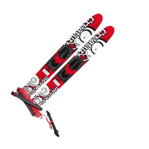DEVOCEAN Creature Trainer water skis made of treated wood