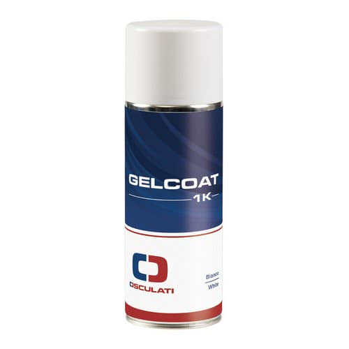 White gelcoat spray