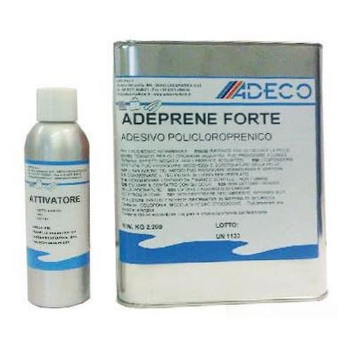 Glue for Adeprene fabric made of neoprene and PVC