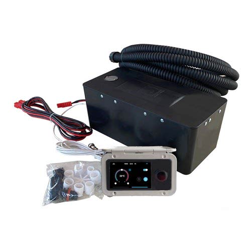 High-pressure electric inflater with GE 22 RC remote-controlled compressor