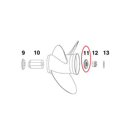 Propeller Nut Spacer