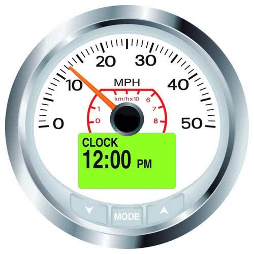 Kit Speedometer 50mph white Evinrude Johnson BRP