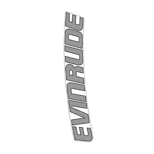 Decal EVINRUDE – Port & Starboard Swift Silver